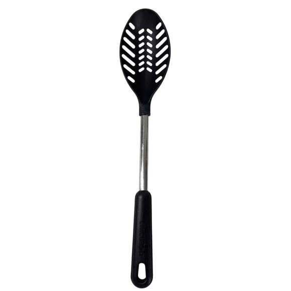 Vintage Circulon Nylon Metal Slotted Serving Spoon Made In USA - Picture 1 of 8